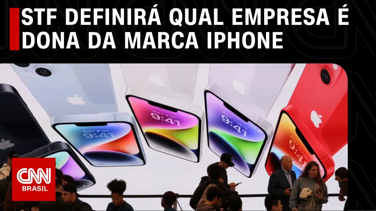 STF definirá qual empresa é dona da marca iPhone | CNN PRIME TIME