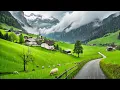 Download Lagu Het paradijs van Zwitserland op een regenachtige dag: paradijselijke dorpjes in de Zwitserse Alpen