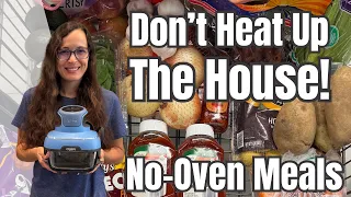 No Oven Meals Easy Air Fryer and No Cook Meals on a Small Budget