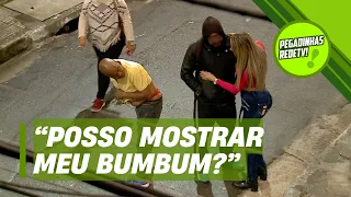 ELE ACHOU QUE IA SE DAR BEM COM A GATA, MAS O TONINHO APARECEU! | Pegadinhas RedeTV!