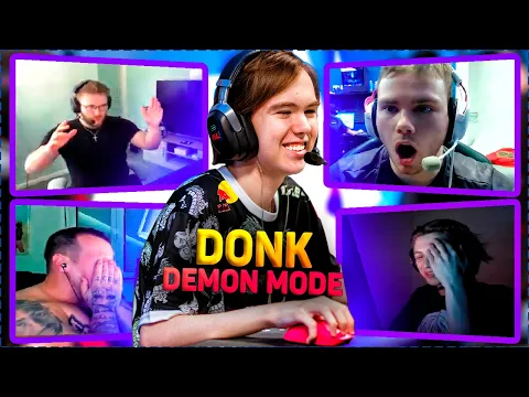 Download MP3 CS Pros \u0026 Casters react to Donk insane plays