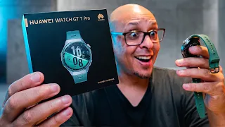 As outras marcas poderiam ter um smartwatch assim! Smartwatch HUAWEI WATCH GT7 Pro