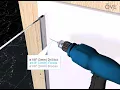 MENARDS Amber Corner Shower installation - from OVE