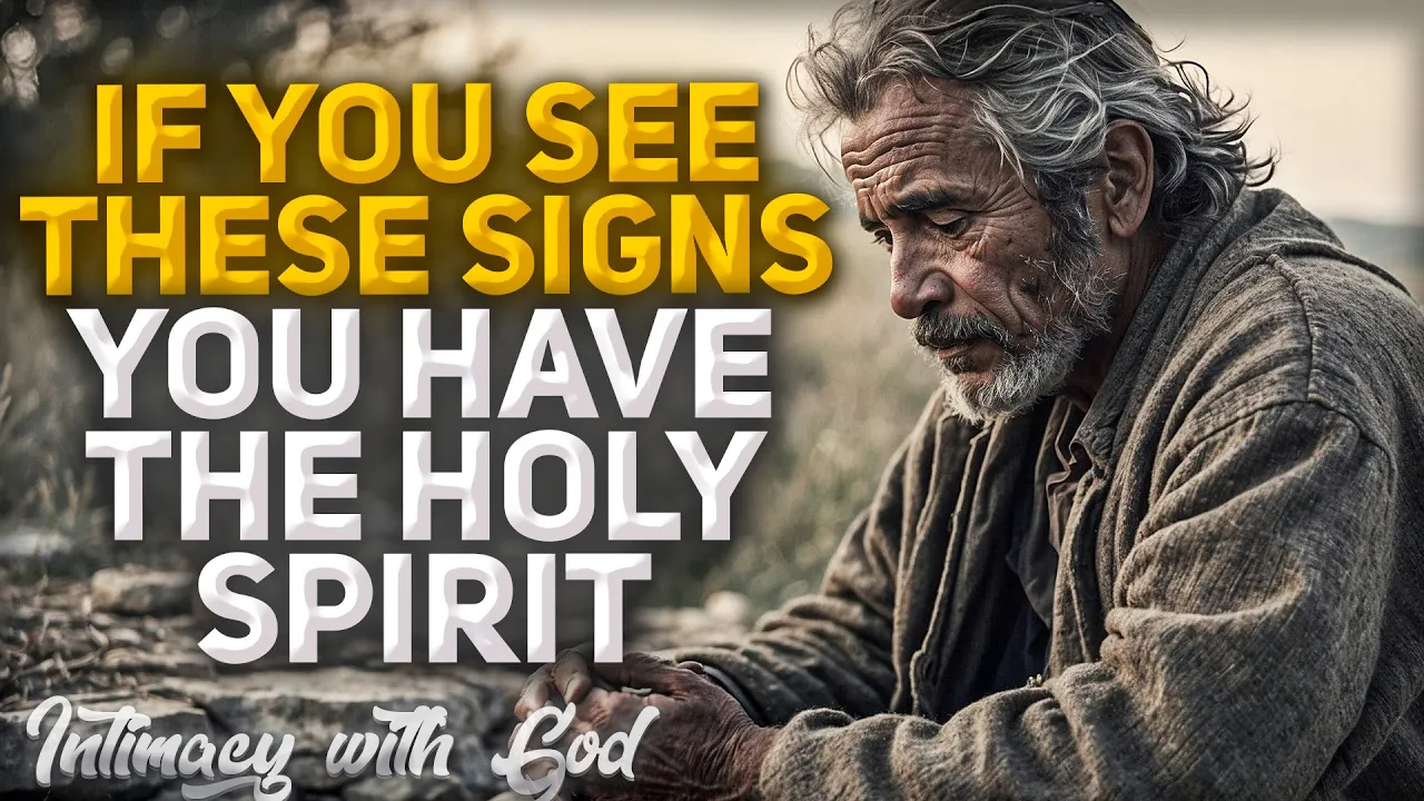Outline Video If You See These Signs, The Holy Spirit Is In You! (Christian Motivation)