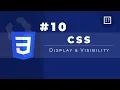 CSS Tutorial Display Visibility Web Development Filipino Tagalog