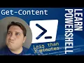 PowerShell Get-Content
