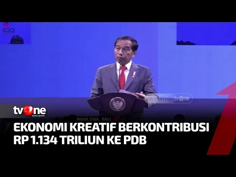 Presiden Buka Konferensi Ekonomi Kreatif Sedunia