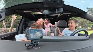TAKING MY FAMILY TO A DRIVE THRU SAFARI
