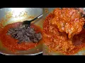 Download Lagu Sambal Daging Guna Cili Kering Pedas Masam Manis