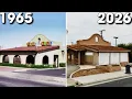 Remnants of Original Taco Bell Restaurants