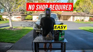 ANYONE can weld with this 145 welder from Harbor Freight