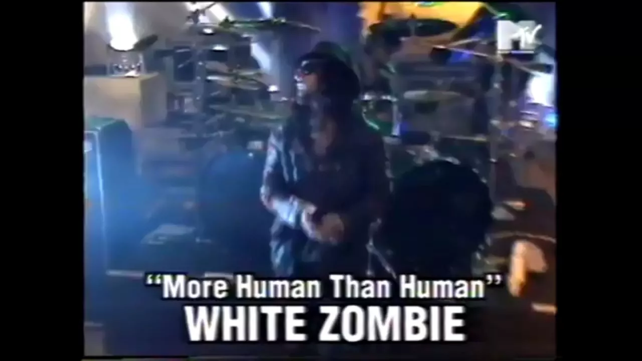 White Zombie - More Human Than Human (Live on MTV's Most Wanted with Ray Cokes, 1995)