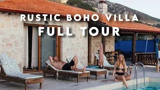 REMOTE TURKISH VILLA ON THE TURQUOISE COAST (FULL TOUR)