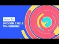 After Effects tutorial EASY Swoosh circle transitions