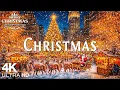 Christmas Festive Atmosphere (4K) | The World’s Most Beautiful Cities at Christmas, Festive Light🎄✨