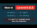 New in Laravel - Pop and Push Multiple Items From The Collection
