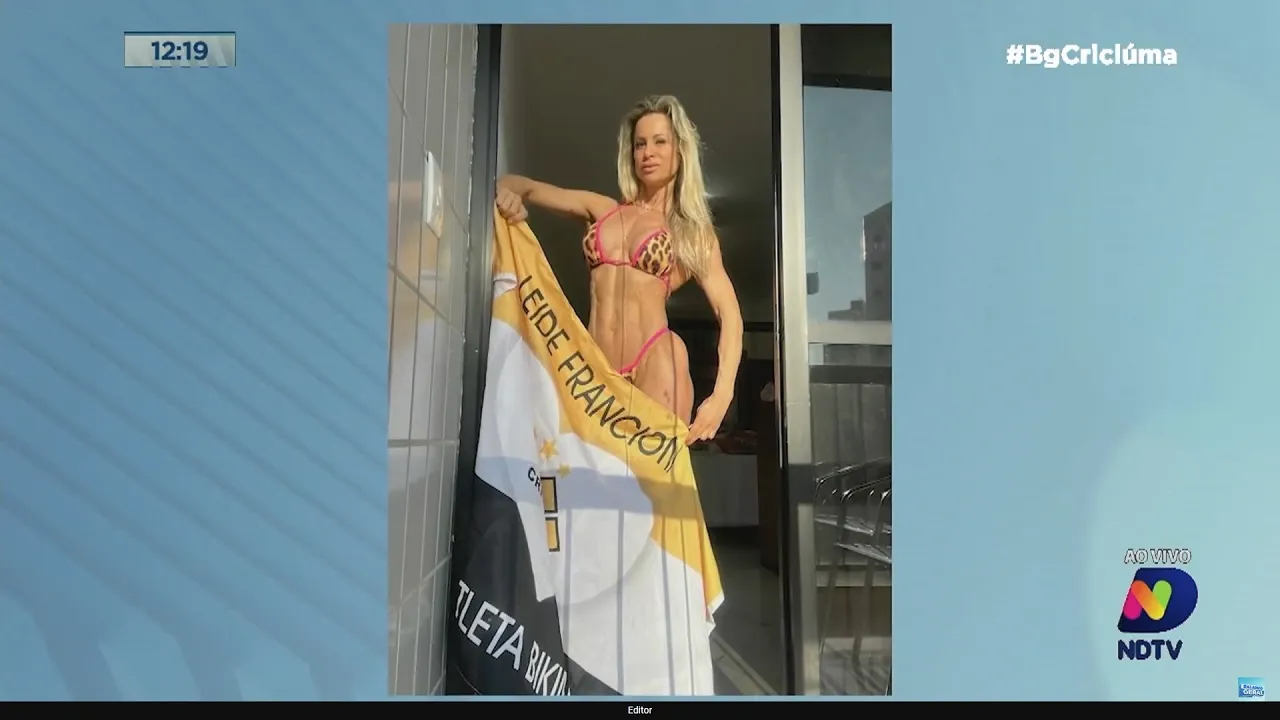 Ney Lopes: aos 50 anos e avó fisiculturista criciumense participa de evento nacional