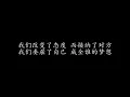 梦一场 萧敬腾 (歌词版)