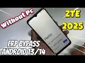All Zte Blade FRP Bypass Android Easy Method 2025 Without Pc