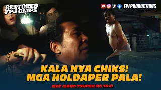 Kala nya Chiks mga Pasahero nya. Mga Holdaper pala! | May Isang Tsuper ng Taxi | Fernando Poe Jr.