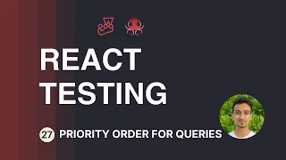 React Testing Tutorial - 27
