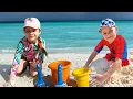 Download Lagu Diana \u0026 Roma Bermain di Pantai Bersama Ayah - Kompilasi Video Menyenangkan Pantai!