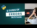 Types Of Errors In Python Explained With Examples Syntax Runtime Logical Errors CodeNFacts