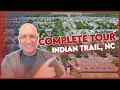 COMPLETE TOUR of Indian Trail NC One of Charlotte s Fastest Growing Suburbs