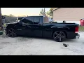 Reklez drop kit installed on a 2009 GMC Sierra