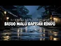Download Lagu DJ BASUO MALU BAPISAH RINDU - REMIX MINANG SLOW FULL BASS