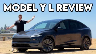 Driving the Tesla Model Y L for the First Time!