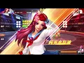 KOF'98 UM OL: Athena XIII solo in tournament.When she has no immortality passive skill anymore...