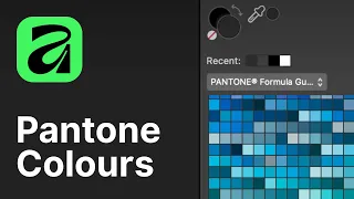 How to Access Pantone Colours in Affinity 3