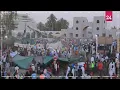 Sudanese demonstrators continue their sit in outside the army HQ