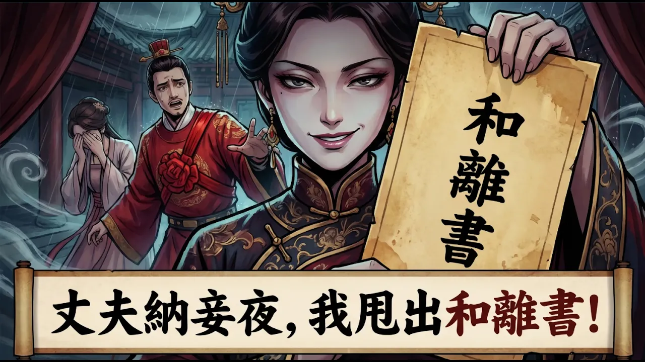 夫君納妾當夜,我甩出跨越十年的和離書,他當場崩潰!我親手教導16歲的你,只為讓十年後的自己徹底死心