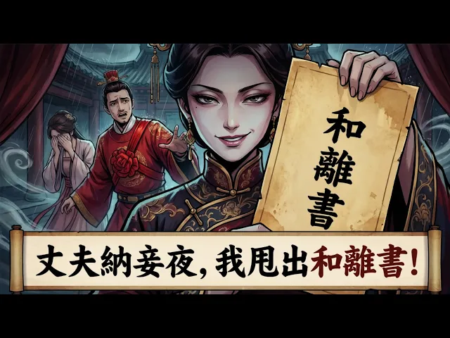 夫君納妾當夜,我甩出跨越十年的和離書,他當場崩潰!我親手教導16歲的你,只為讓十年後的自己徹底死心