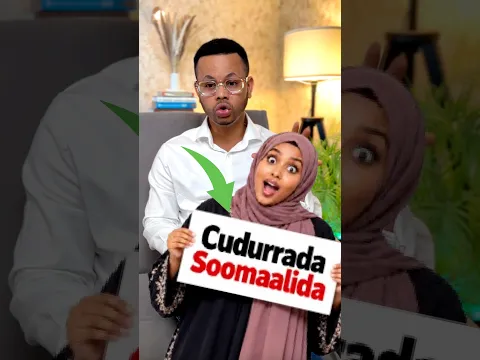 Maxaa ku diiday inaad isku daydo? 👀