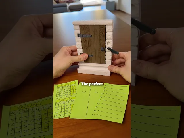 SECRET NOTE | STICKY NOTES HOLDER & STENCILS video thumbnail