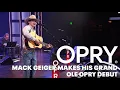 Mack Geiger Makes His Opry Debut and Receives a Standing Ovation