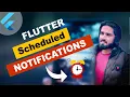 Flutter Scheduled Notifications Alarm App in Flutter by using flutter - local