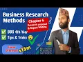 BBS 4th Year Business Research Method Chapter 6 Research Proposal and Report Writing