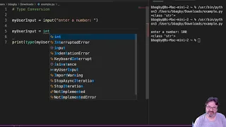 Type Conversion Python