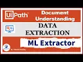 UiPath ML Extractor Tutorial Extract Invoice Data Using Machine Learning