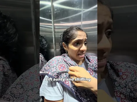 LIFT AUNTY and samaan ki SHIFTING! #jamielever #reelitfeelit #liftaunty #funny #reelscomedy