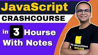 JavaScript Crash Course 2024 Hindi Notes Certificate