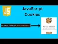 Learn JavaScript Cookies JavaScript tutorial