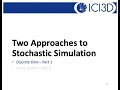 Stochastic Simulation Models Part 1 Borchering MMED 2021