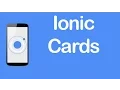 Ionic CSS Components - Cards