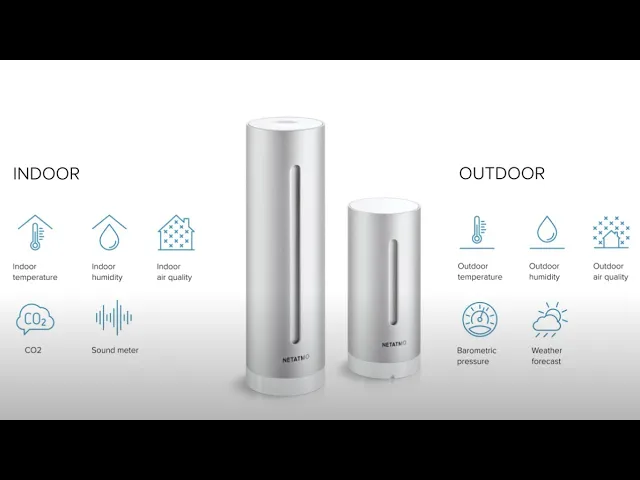Mетеорологична станция персонална Smart Netatmo Pro от Legrand - NWS01-EC