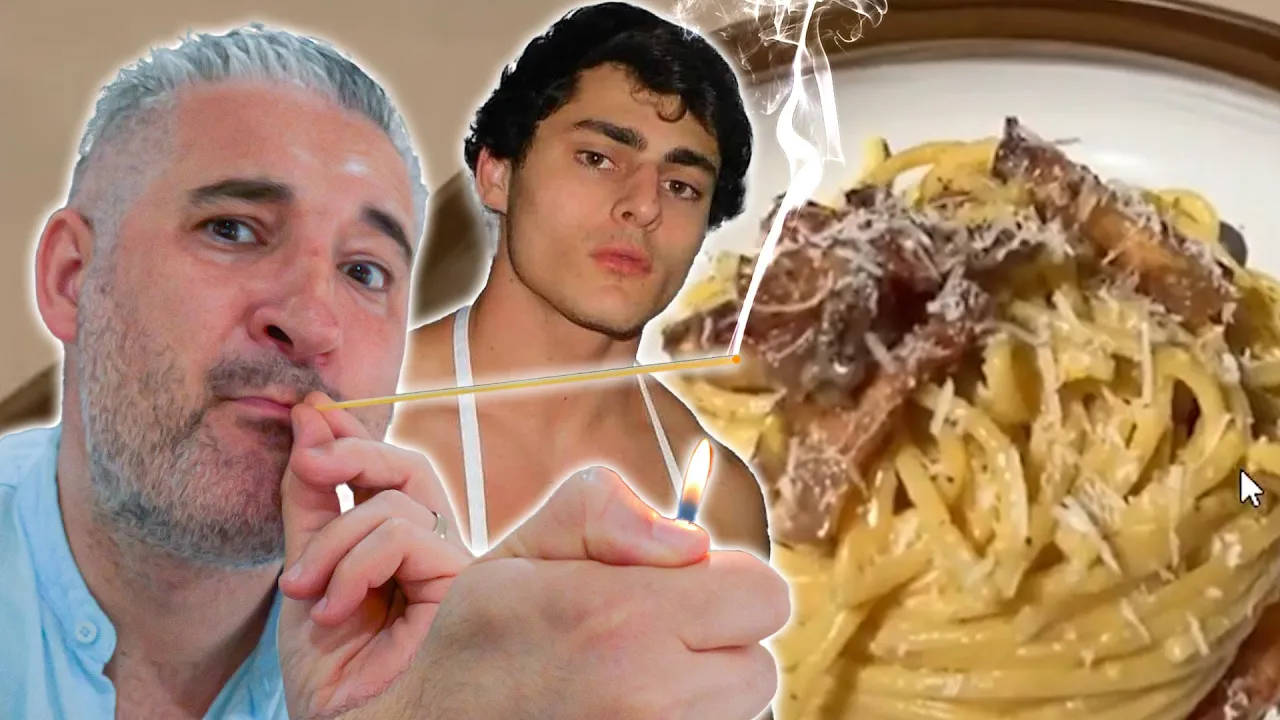 Try Not To Laugh At This Spaghetti Carbonara made by It